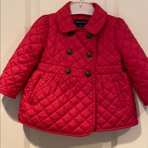 Quilted Ralph Lauren jacket